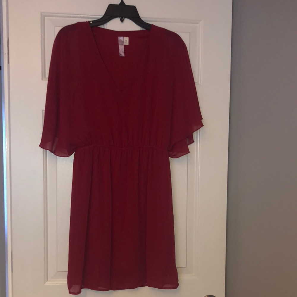 Chic Red Mini Dress